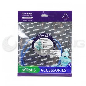 CAT6a FUTP 4P 1M 10G