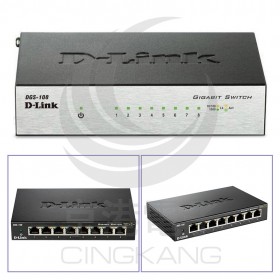 D-Link DGS-108 8埠10/100/1000Mbps