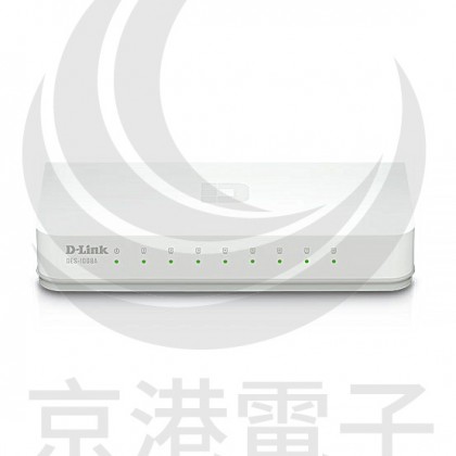 D-LINK DES-1008A 8埠 10/100節能型交換器