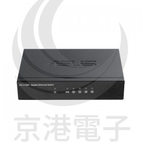 ASUS GX-U1051 5埠 Gigabit 交換器