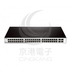 D-Link友訊DGS-1210-52 48埠Gigabit Smart 交換器/ 4埠Gigabit SF