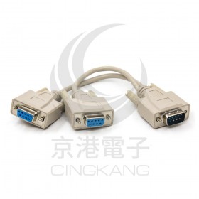 CL-48 滑鼠共用線 9公-9母x2