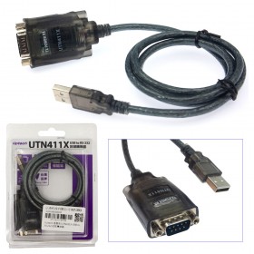 Uptech 登昌恆 UTN411 USB to RS232 訊號轉換器