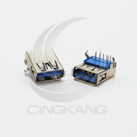 USB3.0 A型母座 90度腳位 (5入)