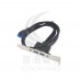 USB3.0 Y型 2*10主機板連接線(UB-296)
