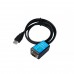 伽俐略USB to RS-232 9公 線材-FTDI 1M (USB232FT)