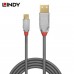 LINDY 林帝 36653CROMO鉻系列 USB2.0 Type-A/公 to Micro-B/公 傳輸線 3M