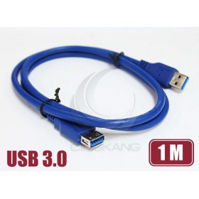 US-75 USB3.0 A公A母高速傳輸線 1M