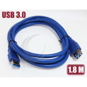 USB3.0 A公A母高速傳輸線 1.8M(UB-254)