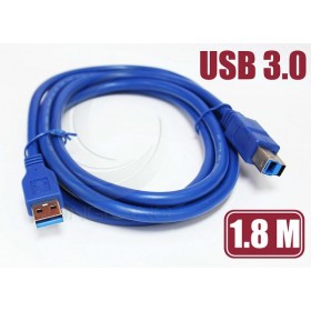 USB 3.0 A公-B公高速傳輸線 1.8M(UB-227)