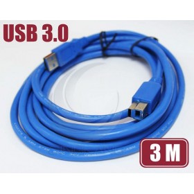 USB 3.0 A公-B公高速傳輸線 3M(UB-228)