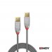 LINDY 林帝 36627CROMO鉻系列 USB3.0 Type-A 公 to 公 傳輸線 2M