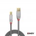 LINDY 林帝 36662CROMO鉻系列 USB3.0 Type-A/公 to Type-B/公 傳輸線 2M