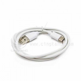 USB3.1 Type-C- 2.0 A公傳輸線1米 白色(US-170-2)