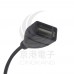 Type-C 公對 USB 母 開關 延長電源線 3A按鍵開關 電源線 30CM