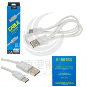HANG USB TYPE-C 公 1M 閃充高速傳輸線