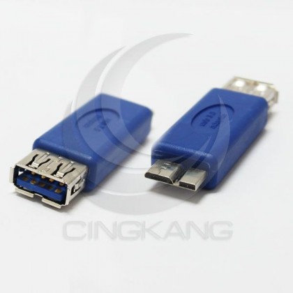 USB3.0 A母/Micro B公 轉接頭(UB-349)