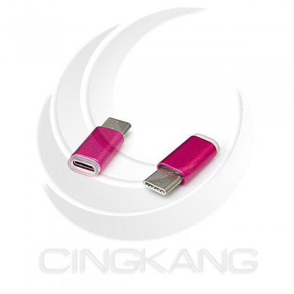 炫彩3.1 Type-C公-USB2.0 MicroB母轉接頭