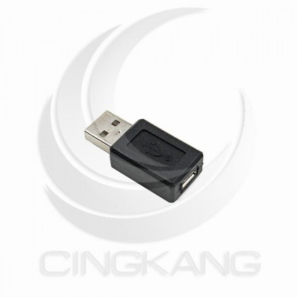 USB2.0 A公-Micro B母轉接頭 (USG-19)