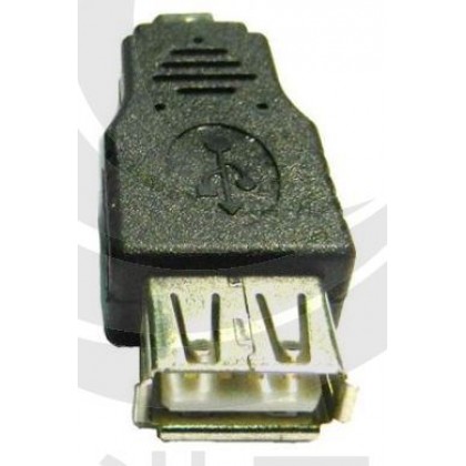 USB2.0 A母-Micro B公OTG轉接頭 (USG-21)