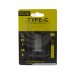 TYPE-C母轉USB-A公頭 轉接頭 銀色