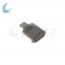 USB3.2公轉Type-C母 轉接頭 透黑 (短)