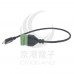 Micro USB 公免焊接數據線 Micro USB轉5Pin綠色端子傳輸信號延長轉接線