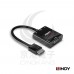 LINDY 林帝 38285 主動式HDMI公 to VGA母 音源轉接器