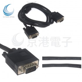 2919 VGA 15公對15公訊號線1.8米 黑色