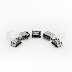 HDMI 連接母座SMD 180度 (5PCS/入)