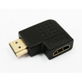 HDG-19 HDMI 公-母 側面 90度 轉接頭  轉接頭 平行 90度 GC-86