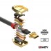 LINDY 林帝 37601GOLD LINE HDMI 2.1(TYPE-A) 公 TO 公 傳輸線 1M
