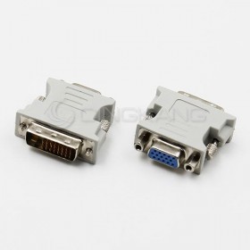 DVI 24+5 公轉 VGA15母 轉接頭