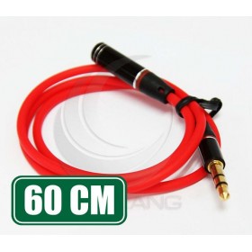 3.5公/母 3極高傳真耳機延長線 60CM(VD-158)