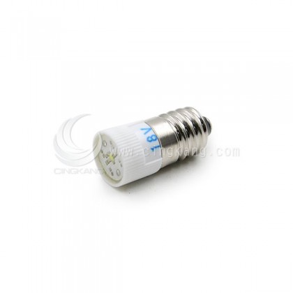 E10 LED 18V 多點式 高亮度 1芯 白色