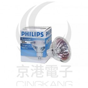 PHILIPS 12V 50W 2000h 杯燈 無蓋