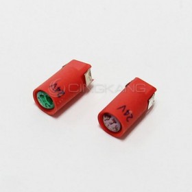 BA7S LED燈 24V-紅色 (插端)
