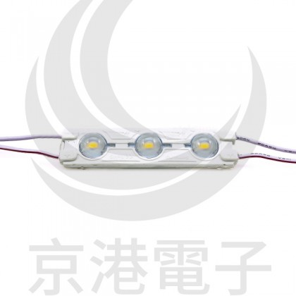 5630 LED魚眼 3燈長形模組(暖白光)DC12V 約50~55流明