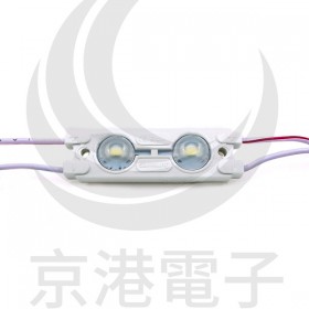 5630 LED魚眼 2燈長方形模組(白光) DC12V 50~55流明