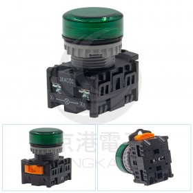 TN2P7RG 22mm LED直接式指示燈 24V 綠色
