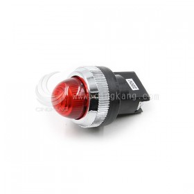 25ψ圓形指示燈-紅色 220V氖氦燈泡 傳統型