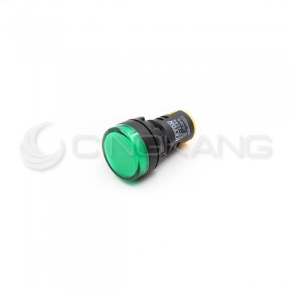 KE-22DS 22mm LED指示燈 綠色 110~230VAC