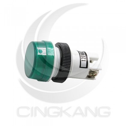超大型霓虹燈-綠 110V 牙22mm