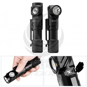 WUBEN L1 轉角便攜手電筒 2000流明 304米射程(Luminus SST40+歐司朗P9)
