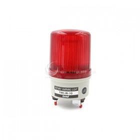 TWLW-10L7R 100mm 24V紅色旋轉型LED警示燈(出線型無蜂鳴器)