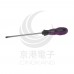 WG208 (一字6.0 長150)紫黑雙色TPR防滑起子 3SD-06150S6