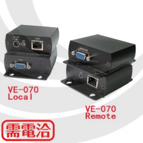 SUNBOX VGA 影像訊號延長器  VE-070