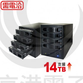 伽俐略 35D-U3ES USB3.0+eSATA 4糟 外接盒