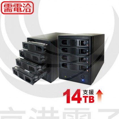 伽俐略 35D-U3ES USB3.0+eSATA 4糟 外接盒