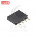 間距2.54mm 單排母座1*4P 膠高8.4mm
